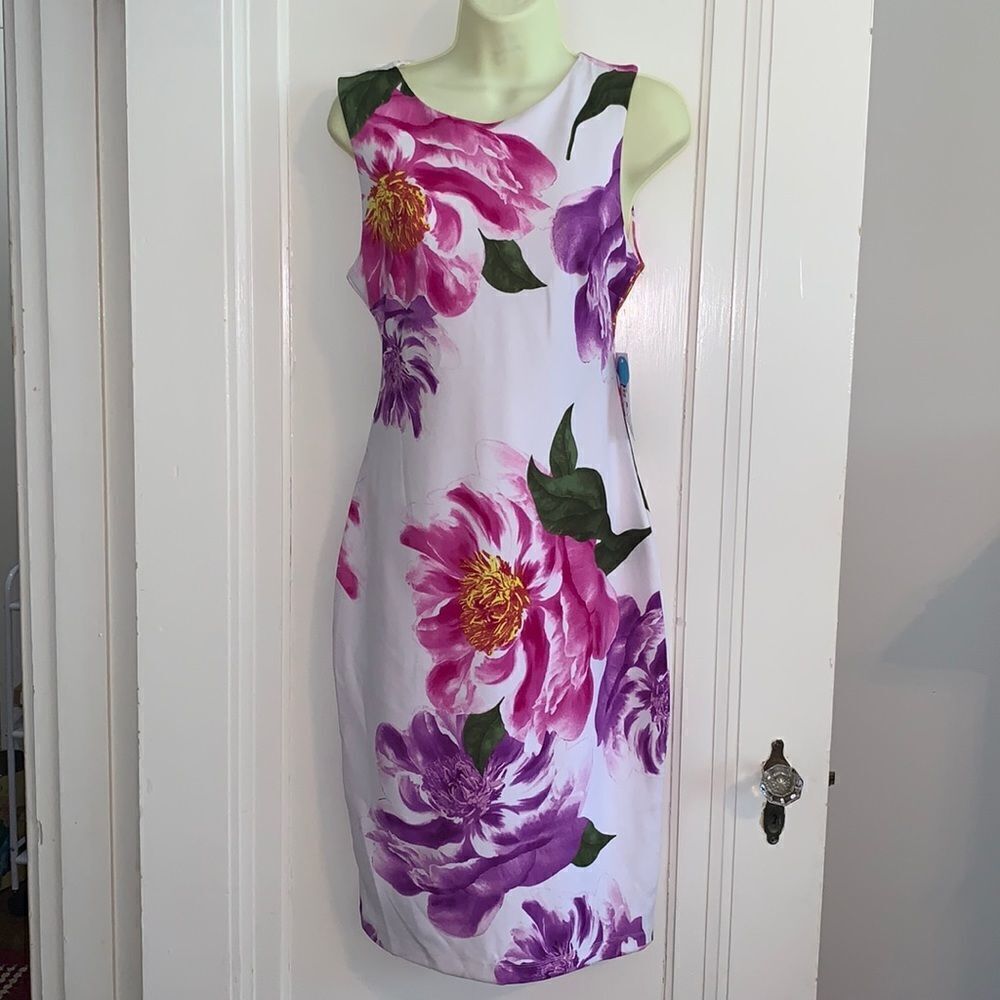 âNWTÂ PremierâAmourâfloralâsheathâdress